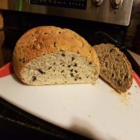 Mediterranean Black Olive Bread image