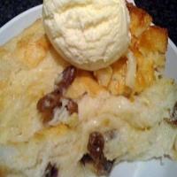 Light & Fluffy Coconut Bread and Butter Pudding_image
