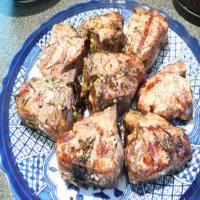 Lamb Chops Grilled in Rosemary Smoke image