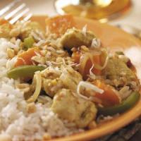 Curry Chicken Tenderloin with Sweet Potatoes image