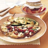 Sauteed Chicken with Tomatoes, Olives, and Feta image