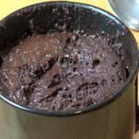 5 Minute Nutella Mug Cake_image