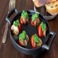 Vegetarian Escargots with Persillade Butter image