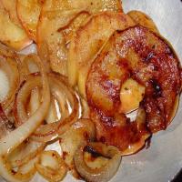 Grilled Spiced Apples and Onions image