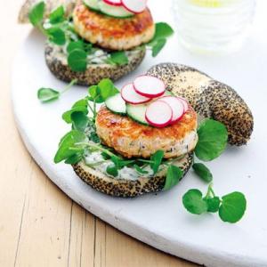 Salmon & horseradish burgers_image