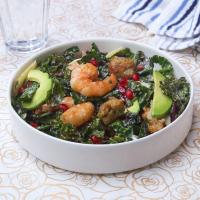 Shrimp Kale Caesar Salad Recipe by Tasty image