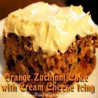 Orange Zucchini Cake with Orange Cream Cheese Icin_image
