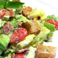 B.L.T. Salad with Basil Mayo Dressing_image