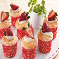 Vanilla Stuffed Strawberry Cupcakes image