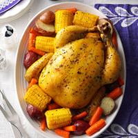 Roast Chicken with Vegetables image