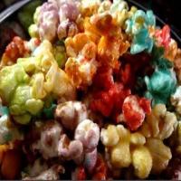 Rainbow Popcorn (Fruit Flavored Popcorn treat) image