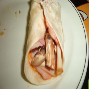 Quick Chicken Wrap up for One_image