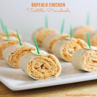 Buffalo Chicken Tortilla Pinwheels Recipe - (4.2/5)_image