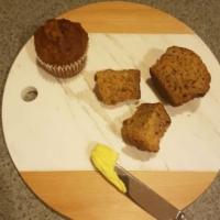 Banana Carrot and Date Muffins image