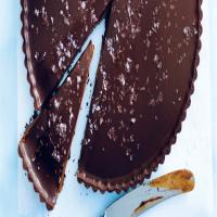 Salted Chocolate Caramel Tart image