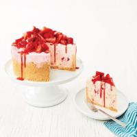 Frozen Strawberry Cheesecake_image