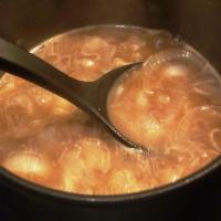 Captain Don's Onion Soup With Garlic-Flavored Croutons image