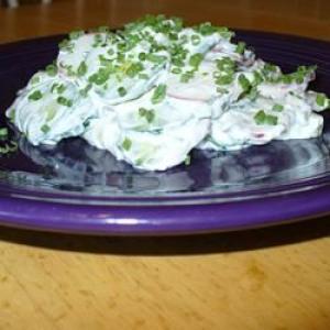 Chive Cucumber Salad_image