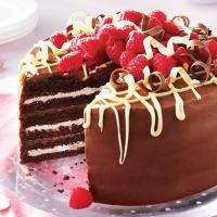 Very Chocolate Torte with Raspberry Cream image
