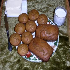 Ginger Snappy Pumpkin Bread image