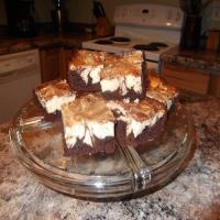 Cream Cheese Topped Brownies_image