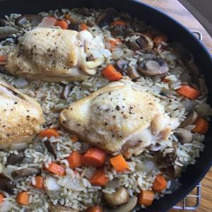 Skillet Chicken and Rice_image