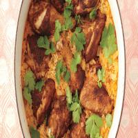 Curried Chicken with Coconut Rice image