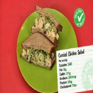 Healthy Curried Chicken Salad Sandwich Recipe - (4.5/5)_image