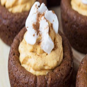 Pumpkin Cheesecake Ginger Spice Cookie Cups_image
