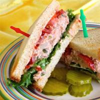 Spicy Salmon Salad Sandwiches_image