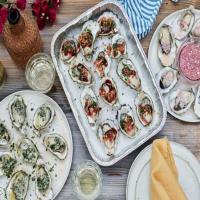 Grilled Oysters Three Ways image