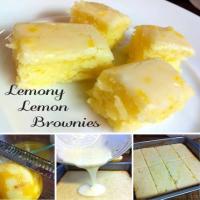 Lemony Lemon Brownies Recipe - (3.9/5)_image