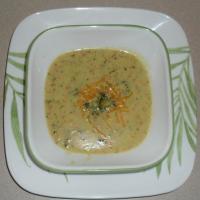 Quizno's Broccoli Cheese Soup image