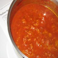 Italian Spaghetti Meat Sauce_image