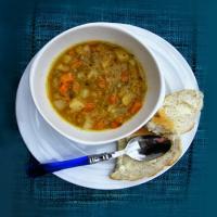 Scottish Tattie, Neep and Carrot Soup_image