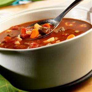 Savory Vegetable Beef Soup by Swanson®_image
