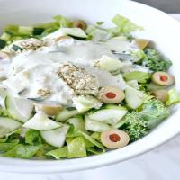 Zesty Kale Cucumber Caesar Salad_image