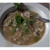 Low-sodium Chicken Rice Soup image