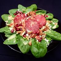 Blood Orange and Spinach Salad with Jalapeno Vinaigrette image