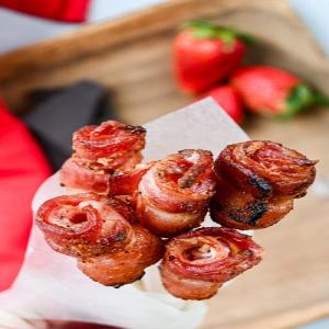 Air Fryer Bacon Roses_image