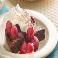 Black Forest Brownie Dessert_image