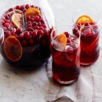 Cranberry-Clementine Mulled Sangria image