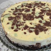 Chocolate Mint Cheese Pie image