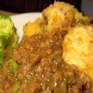 Lightened up Cottage Pie With Golden Mash for 2_image