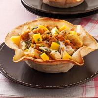 Chicken and Mango Tortilla Bowls image
