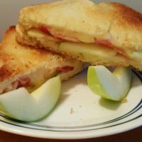 Grilled Apple and Swiss Cheese Sandwich image
