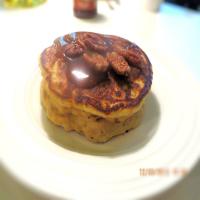 Sweet Potato Pancakes With Caramel Sauce_image