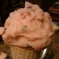 Watermelon Mint Ice Cream image