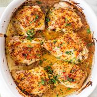 Oven Baked Chicken Thighs_image