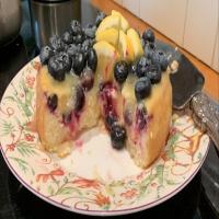 Lemon-Blueberry Ricotta Cheesecake From Rach's Sister Maria_image
